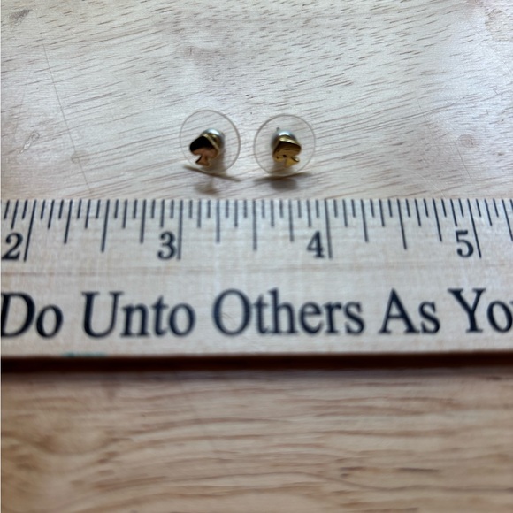 Kate Spade Gold Spade Stud Earrings - Picture 2 of 3